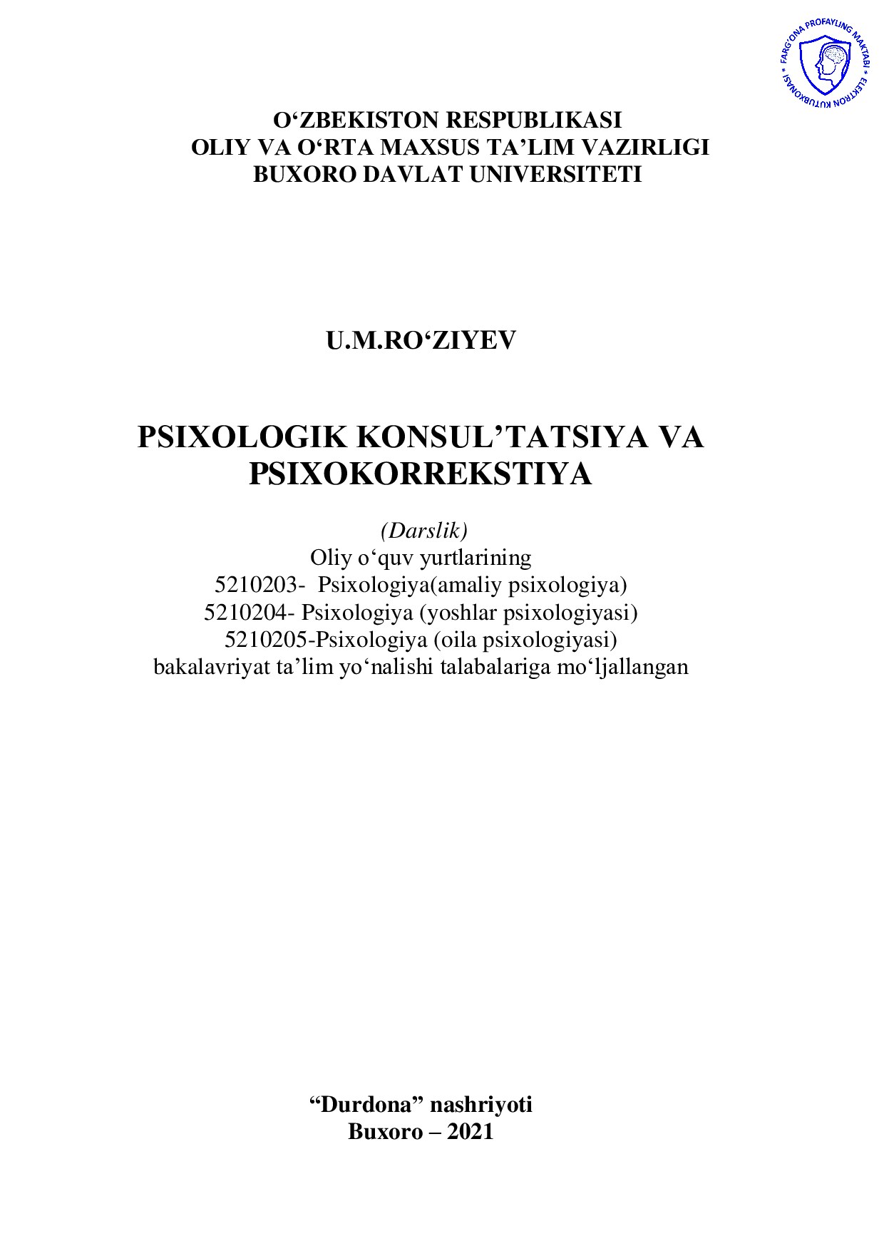 23_Psixokonsultatsiya_va_psixokorreksiya_Ro'ziyev_@profayling_uz