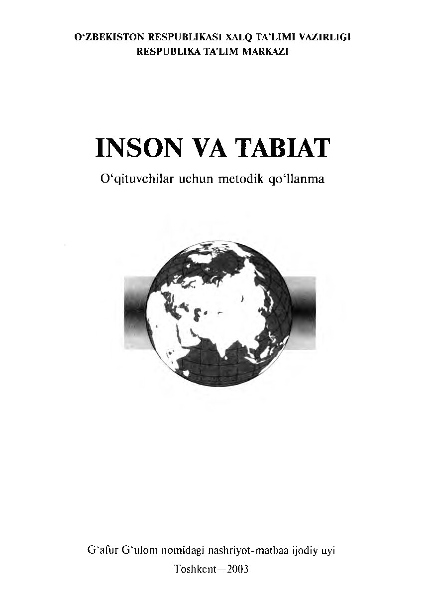 Inson-va-tabiat