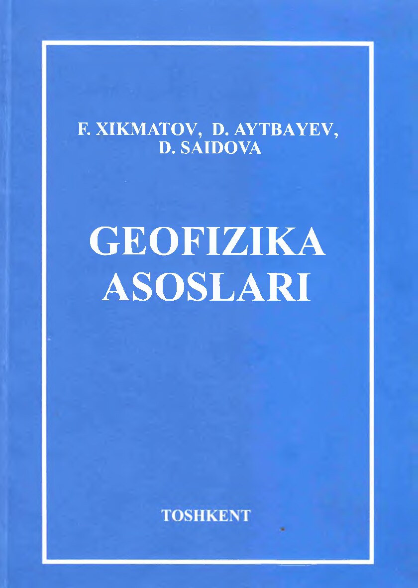 geofizika asoslari