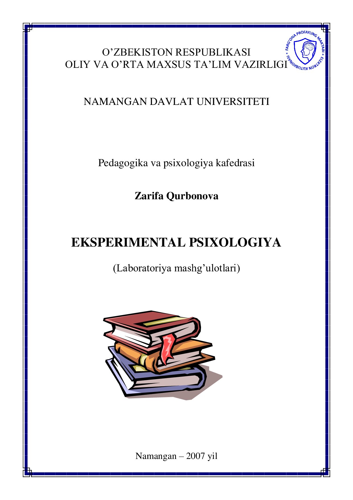 Eksperimental psixologiya