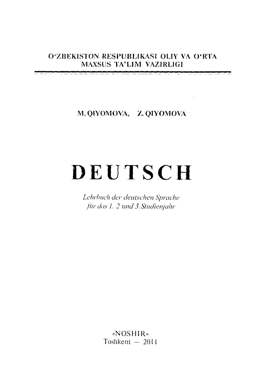 Deutsch