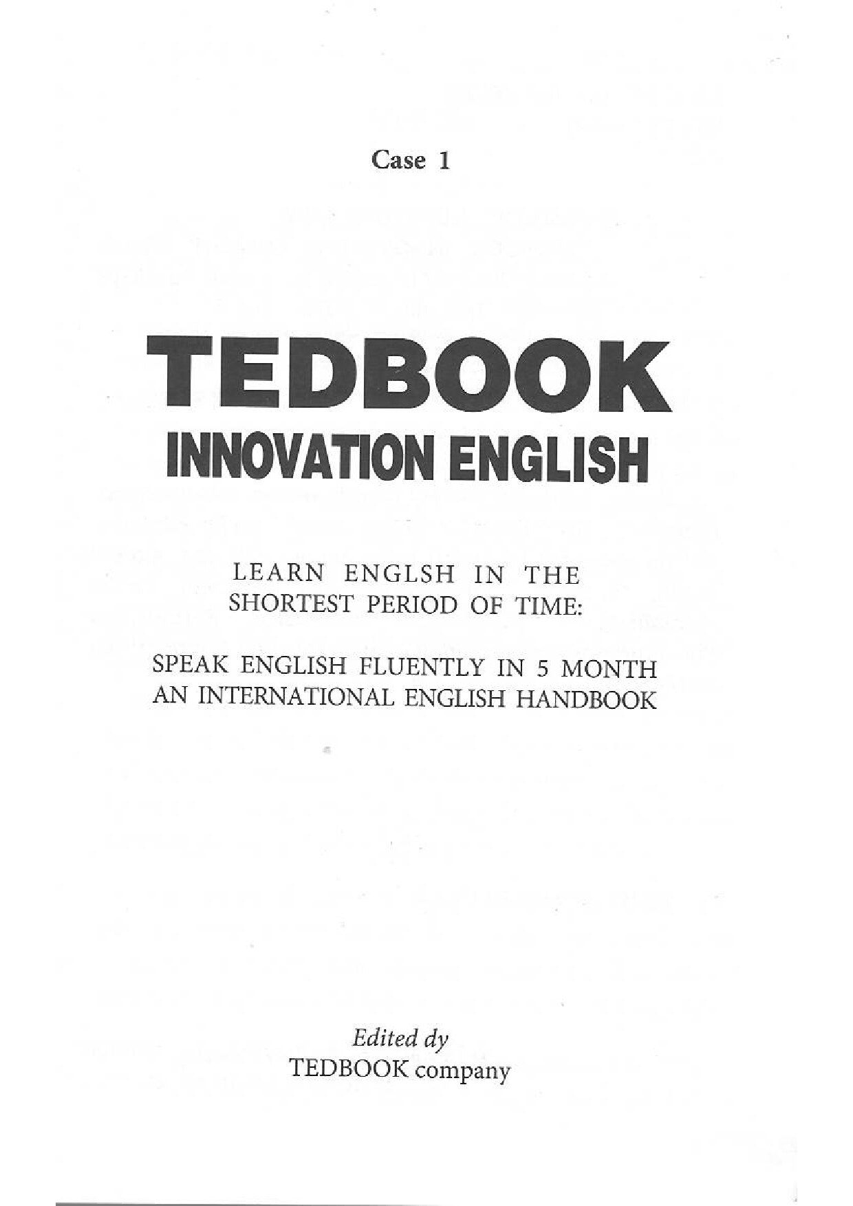 [@BooknomyTekin] Tedbook ingliz tili