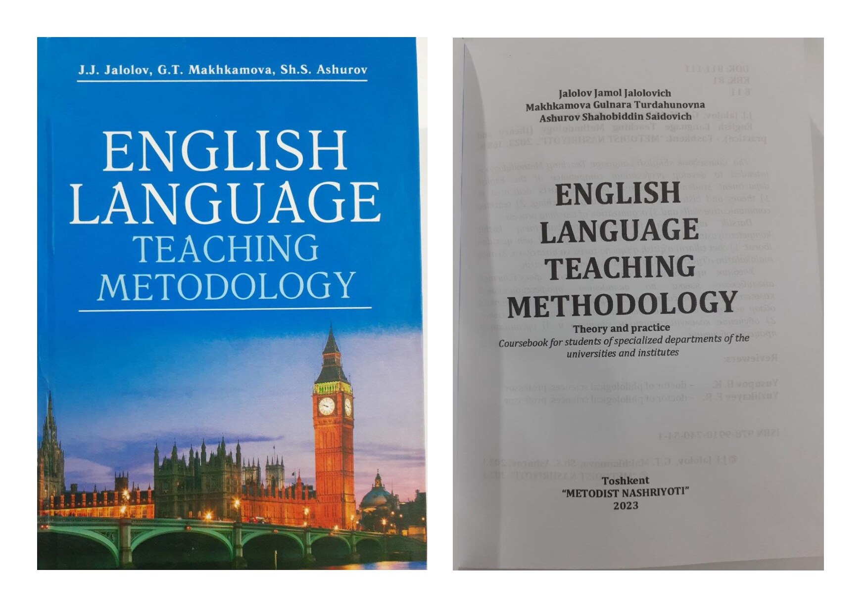 J.J.Jalolov. English Language Teaching metodology