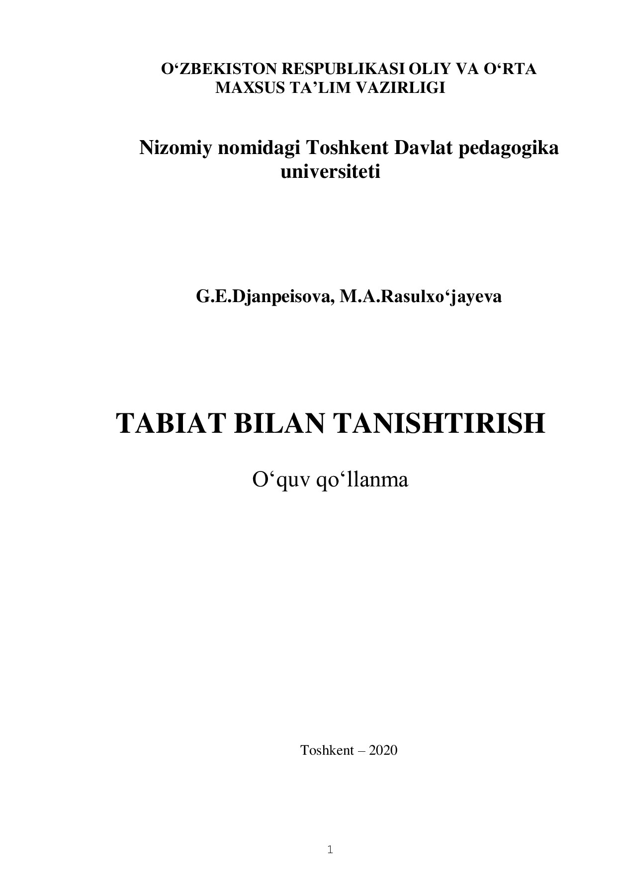 1. Djanpeisova tabiat_bilan_tanishtirish_qollanma__1