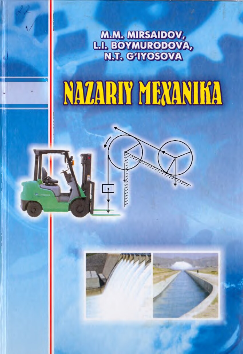 Mirsaidov M.M, Boymurodova L.I Nazariy mexanika (2)