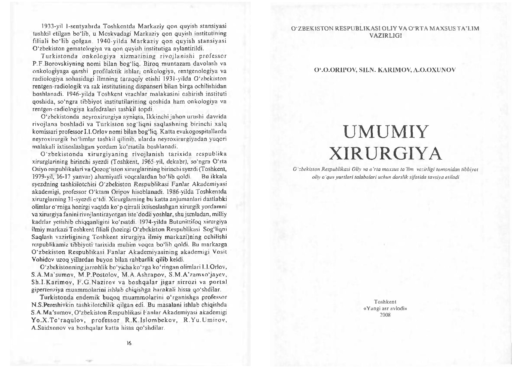Umumiy xirurgiya
