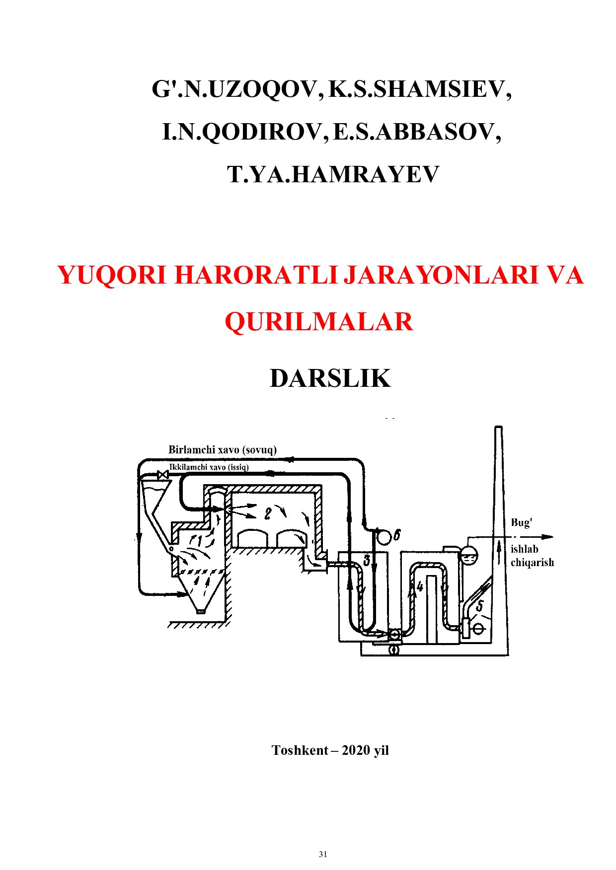 Yuqori haroratli jarayonlari va qurilmalar