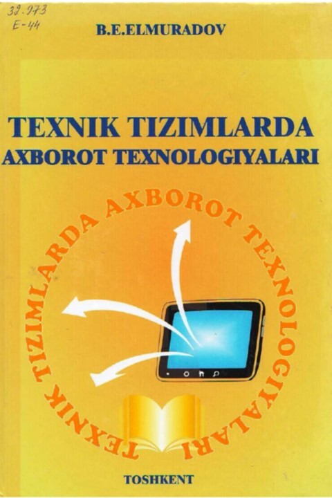 Texnik tizimlarda axborot texnologiyalari