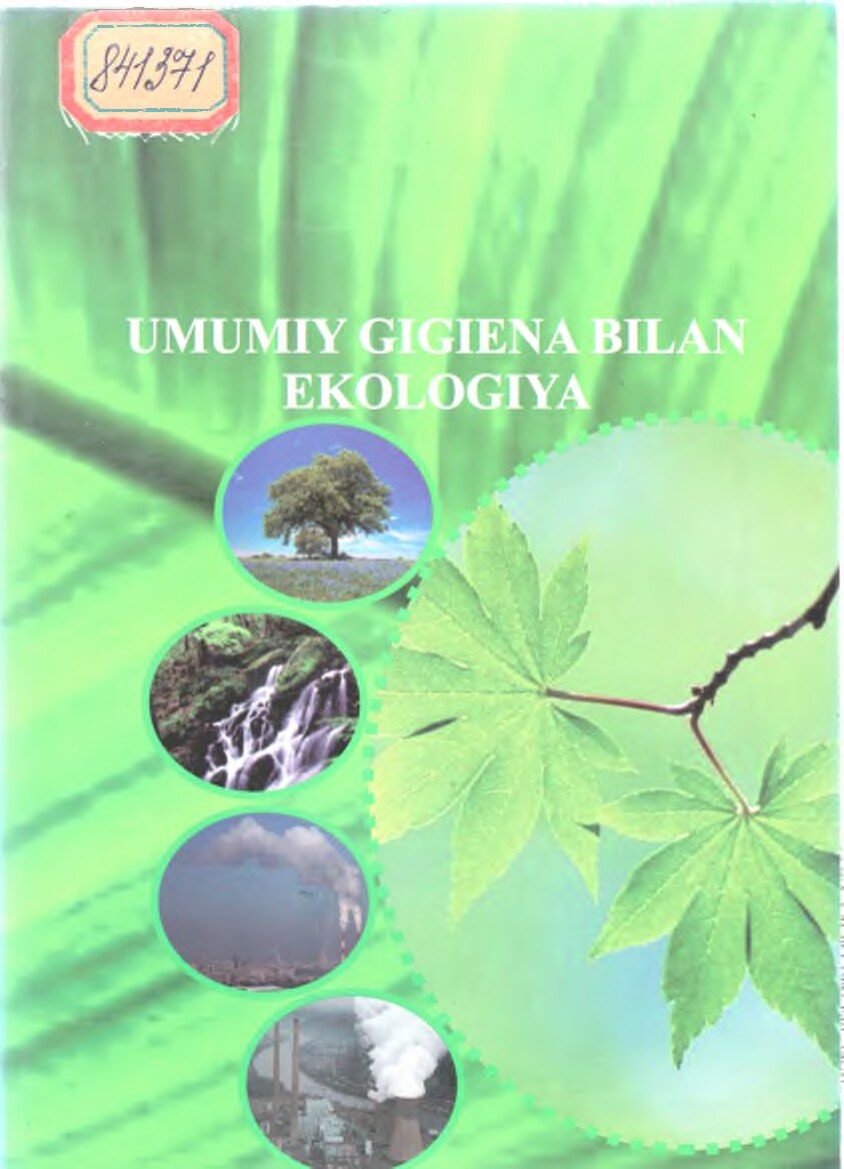 Umumiy gigiyena bilan ekologiya