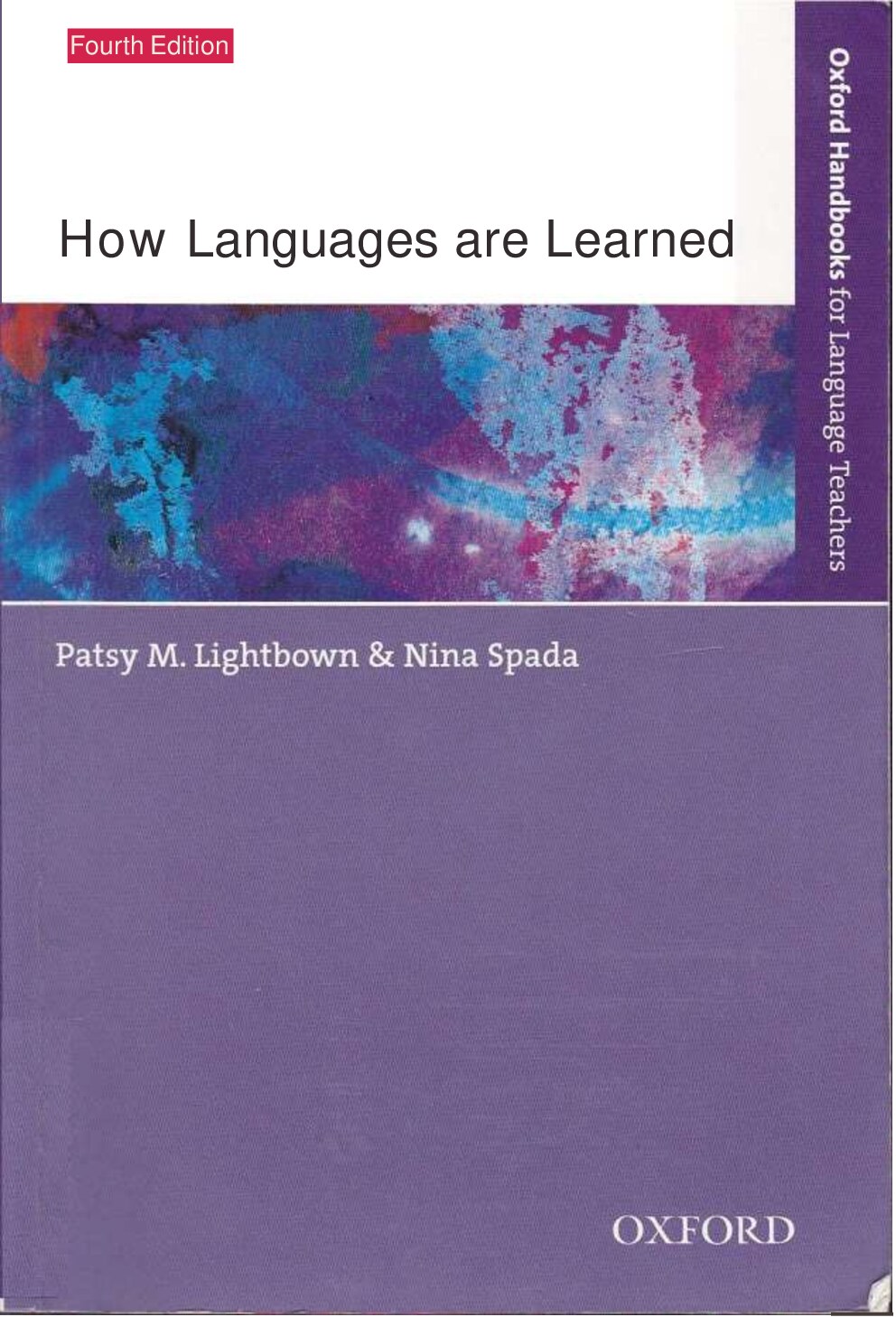 4 how_languages_are_learned Lightbrown and Spada