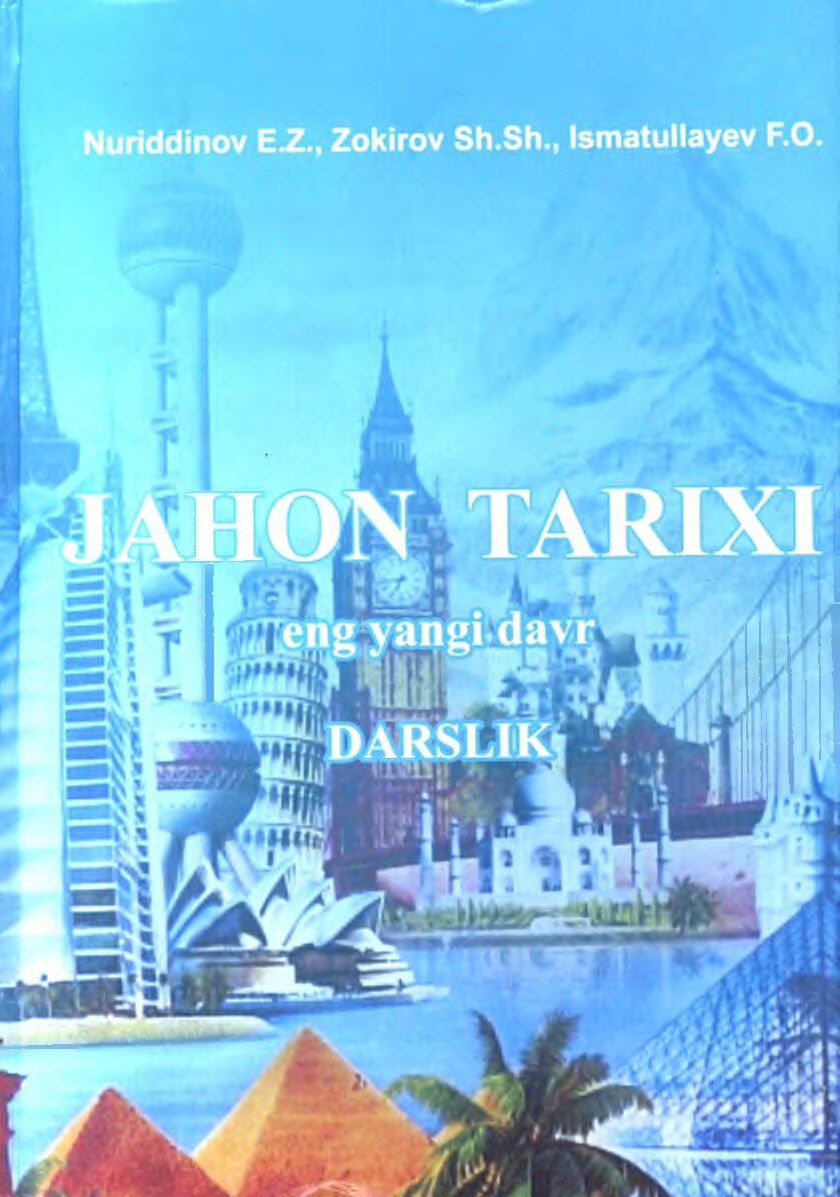 Jahon tarixi. eng yangi davr 