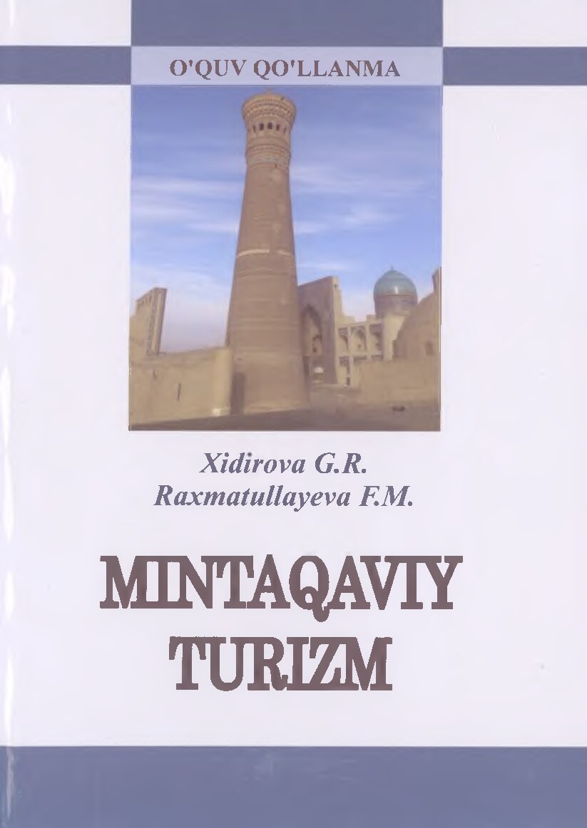 MINTAQAVIY TURIZM. o'.q