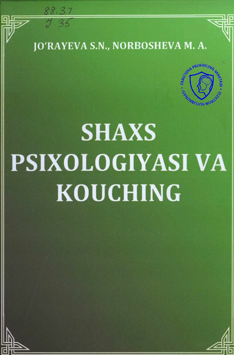 33. Shaxs psixologiyasi va kouching @profayling_uz