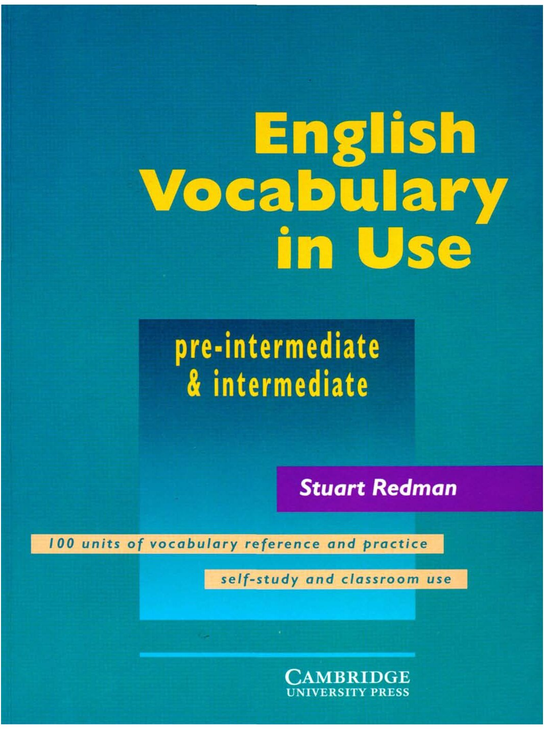 English Vocabulary in Use (Pre-intermediate-Intermediate)