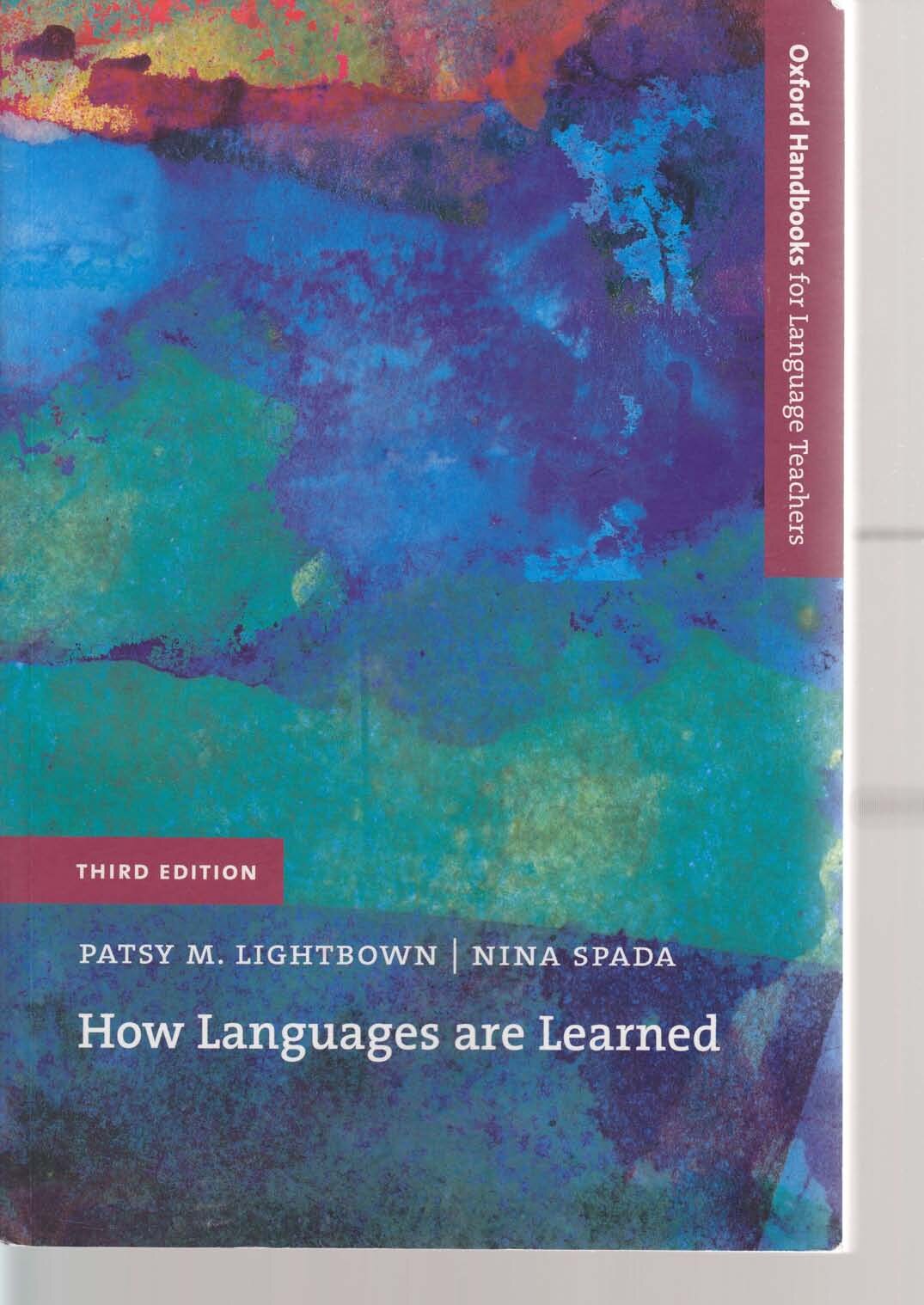 how languages are learned