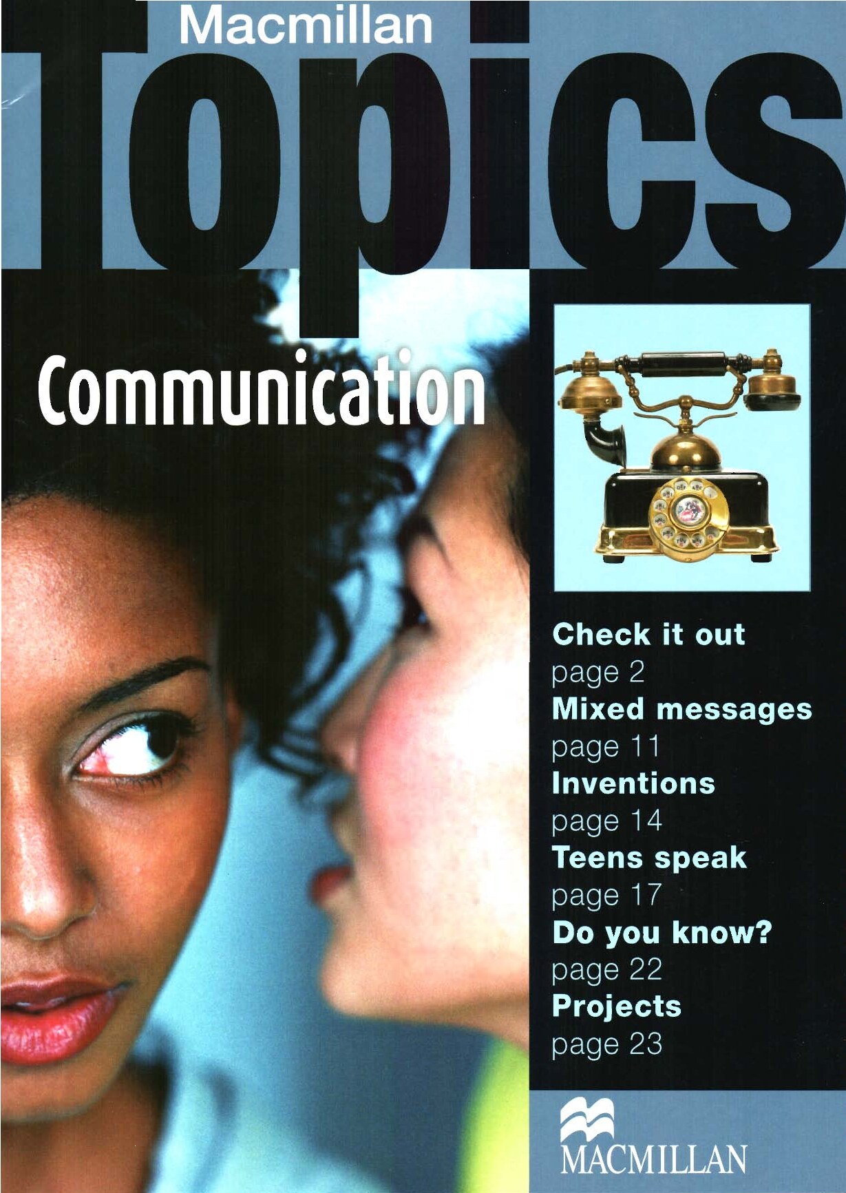 Macmillan - Topics - Communication - Pre-Intermediate