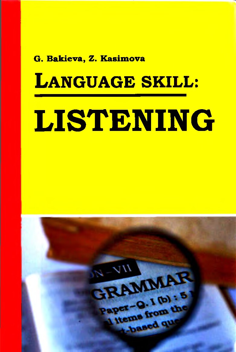 Language skill listening