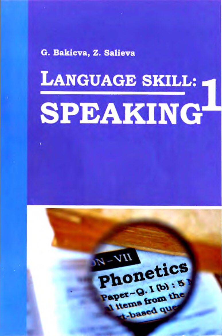 language skill speaking 1