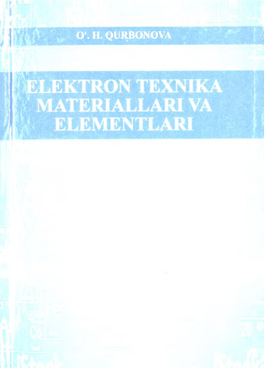 elektron texnika materiallari