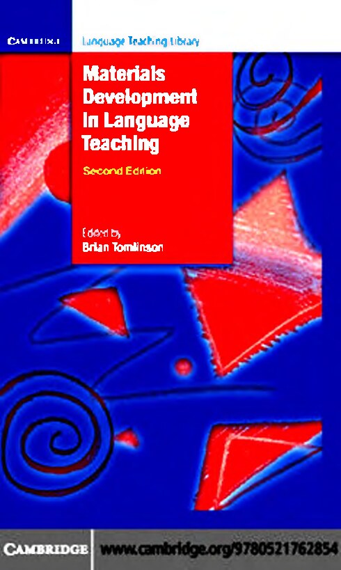 Materials Development in Language Teaching