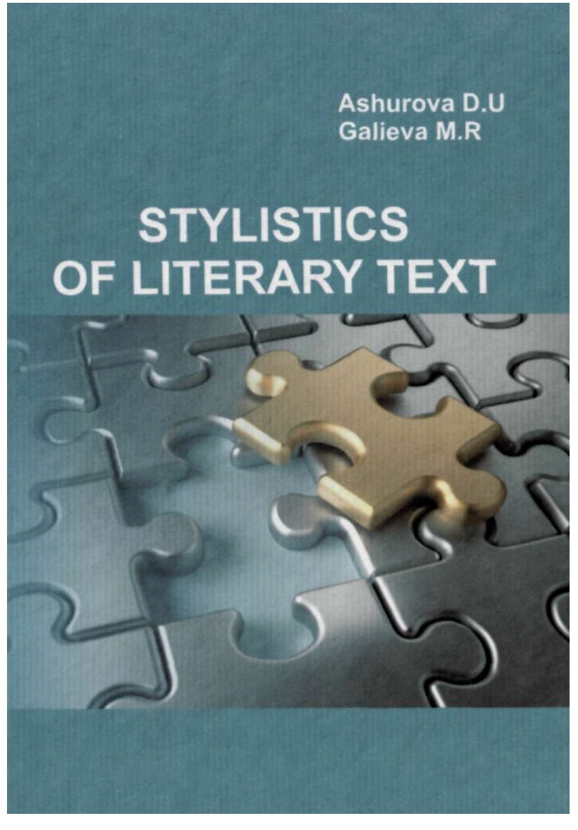 Stylistics of literary text 