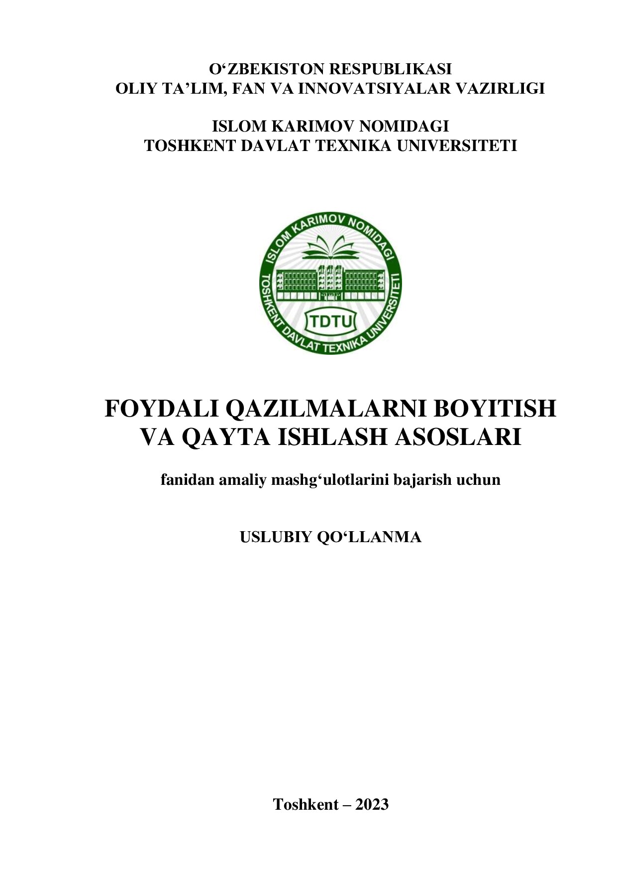 Foydali qazilmalarni boyitish