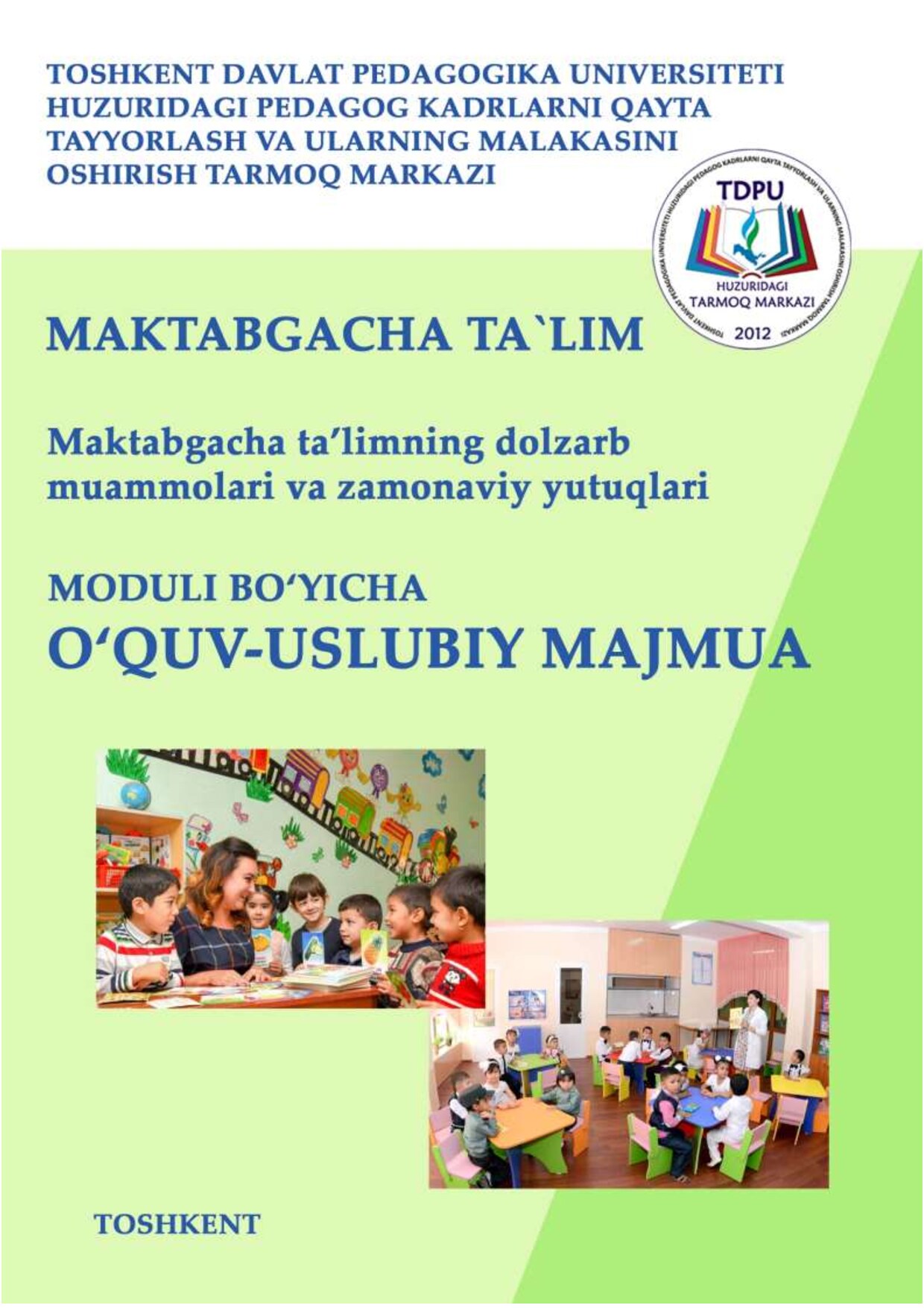 Maktabgacha ta'lim