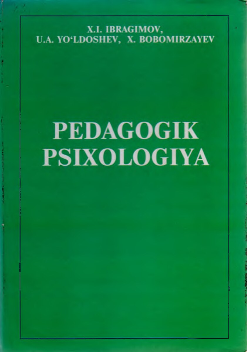 Pedagogik psixologiya