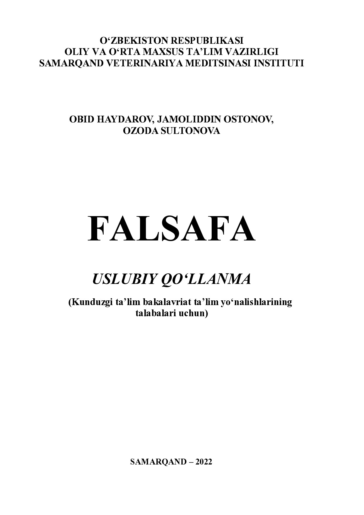 Falsafa