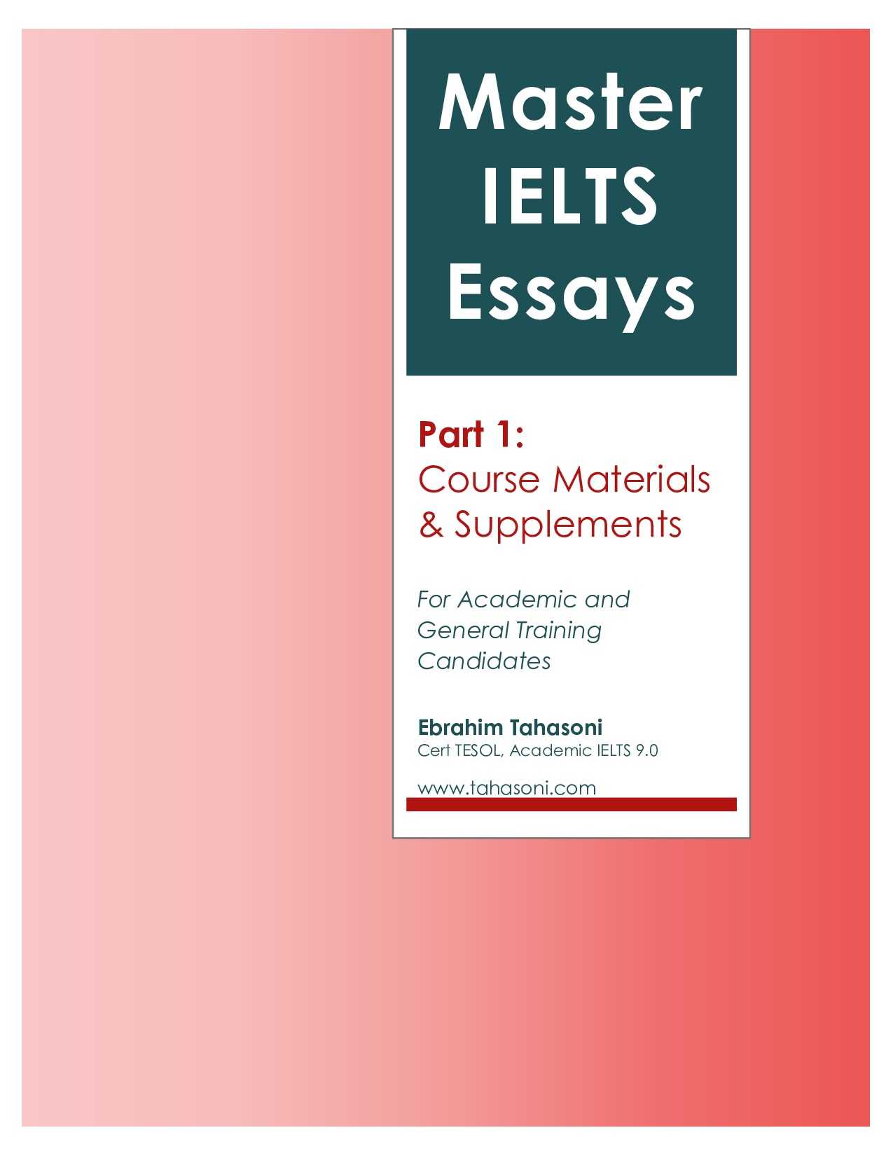 Master IELTS Essays