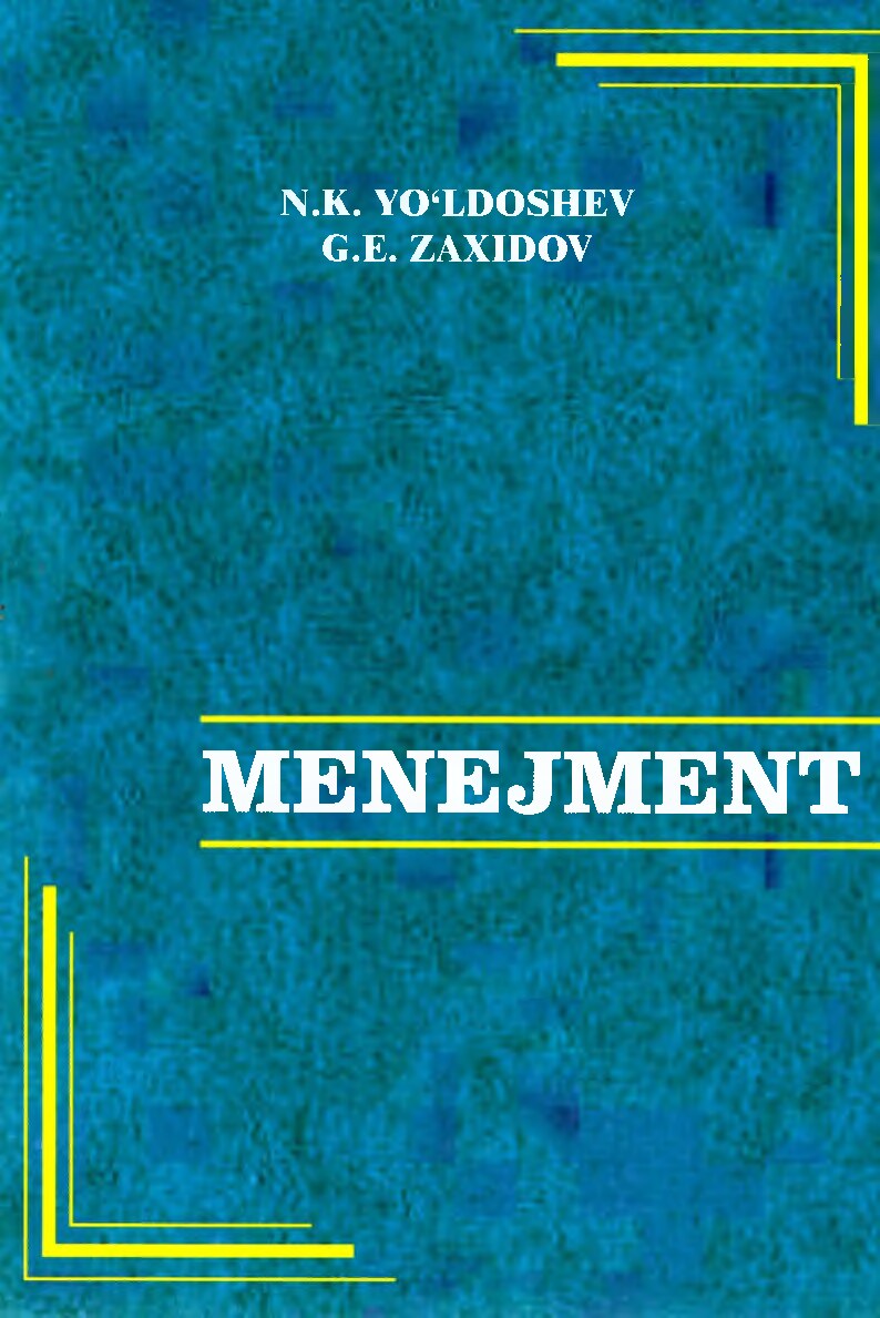 N.K.Yo`ldoshev.Menejment