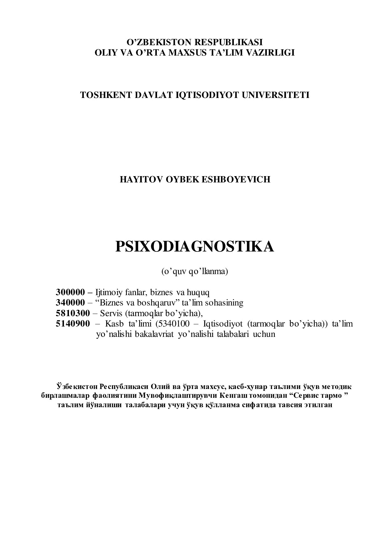 Psixodiagnostika