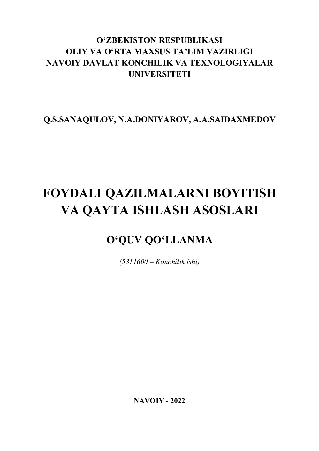 Microsoft Word - Oxirgi kitob