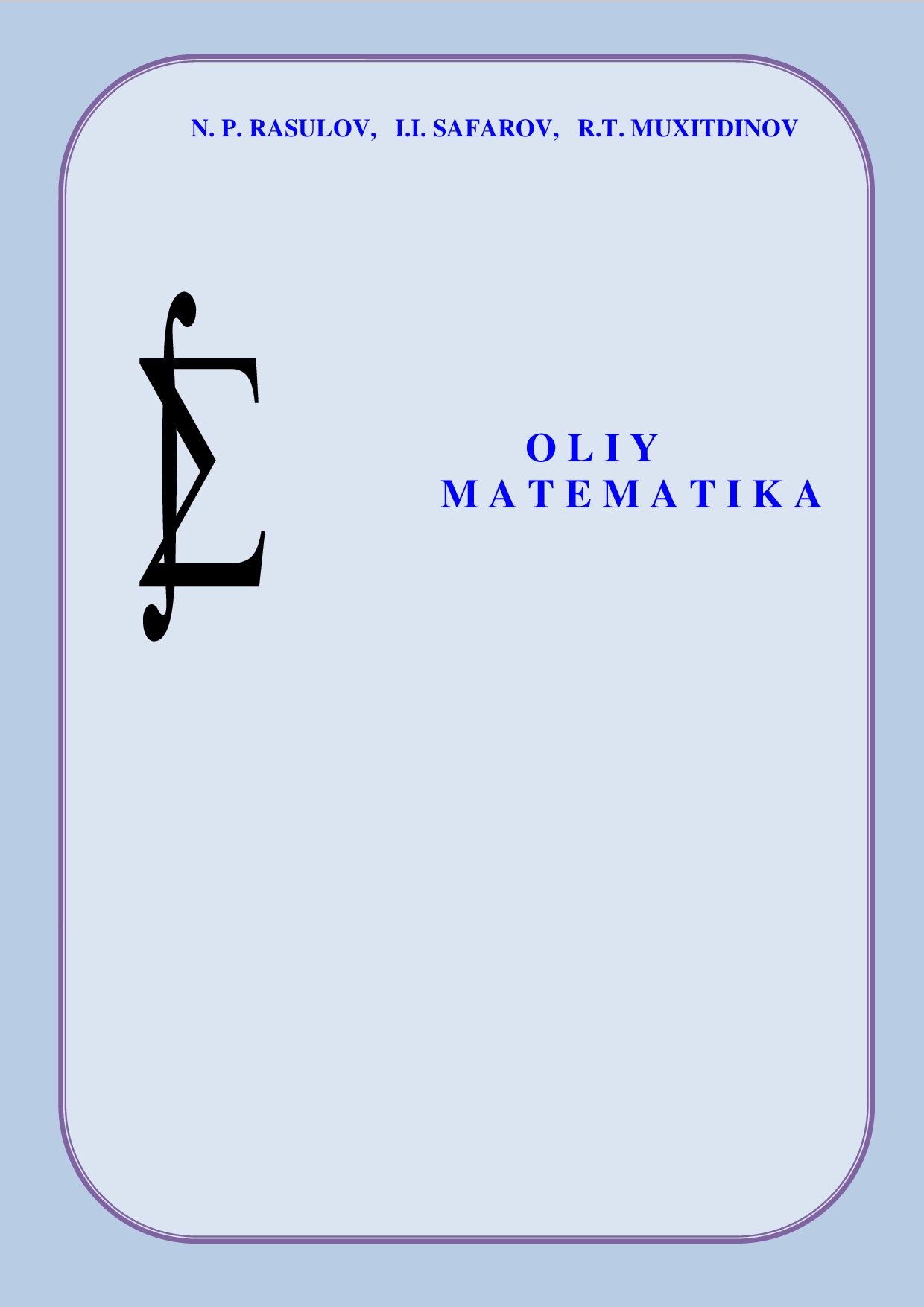 Oliy matematika Rasulov N.P. (3)