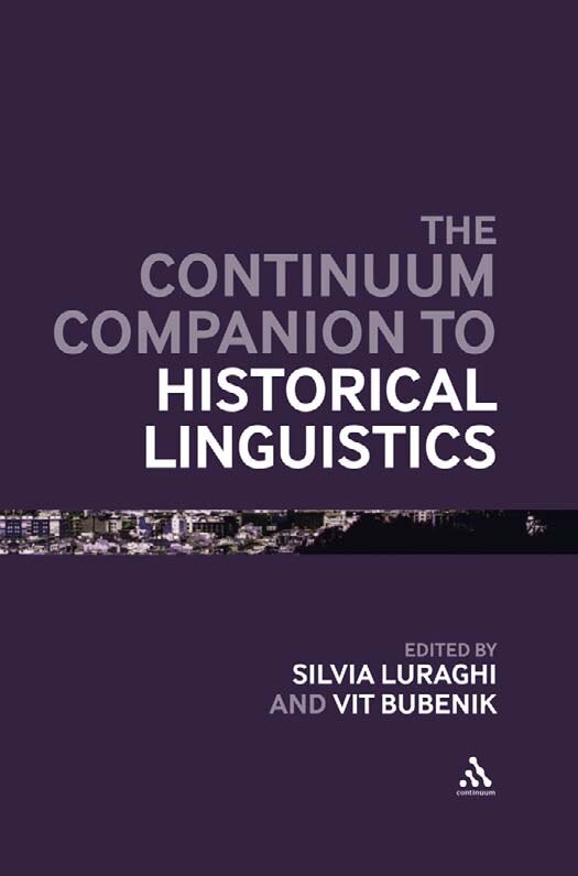 Continuum Companion to Historical Linguistics