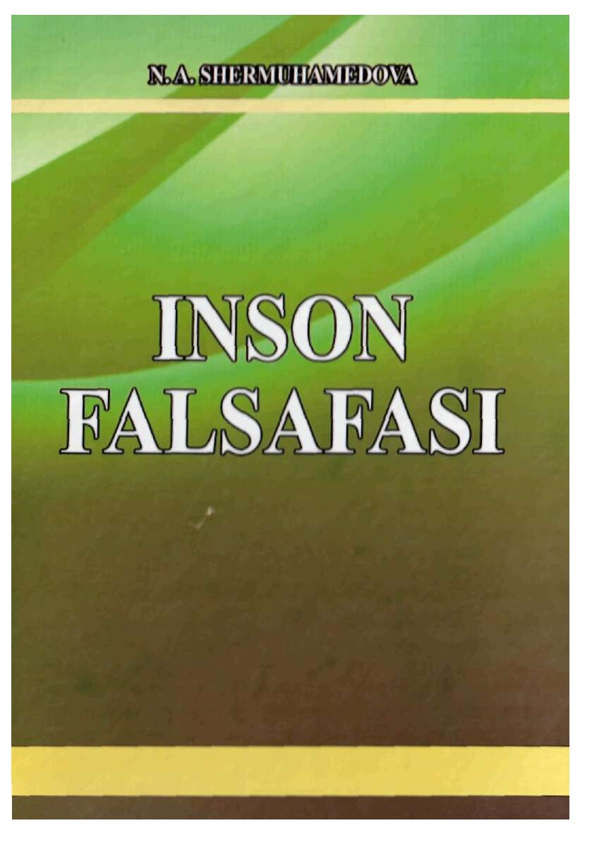 Inson falsafasi 