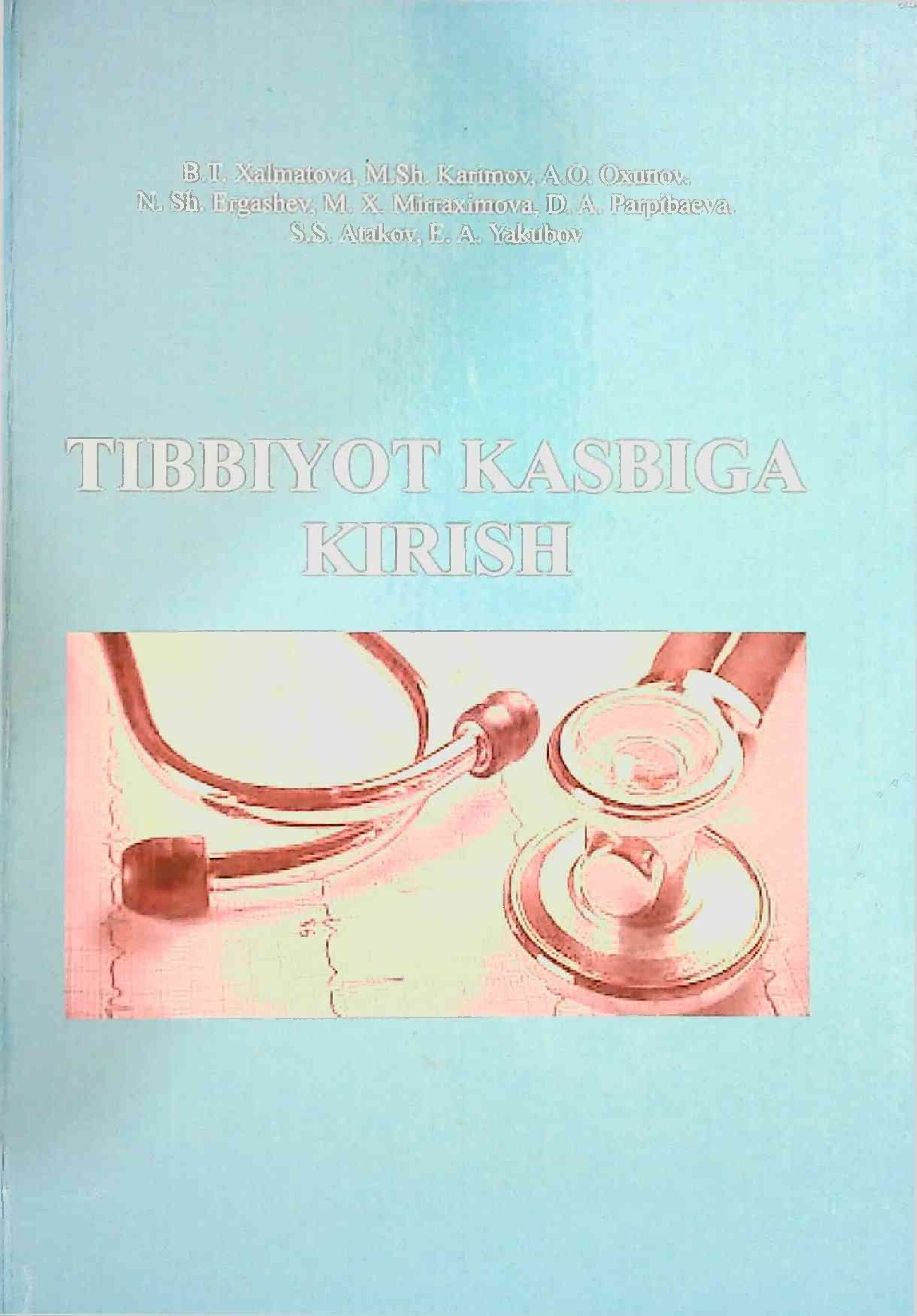 Tibbiyot kasbiga kirish