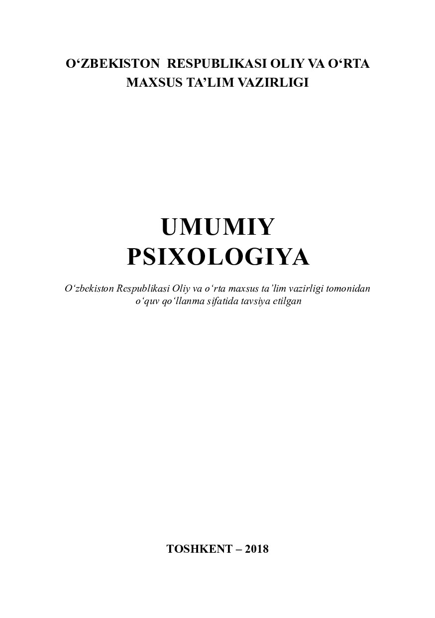 Umumiy psixologiya