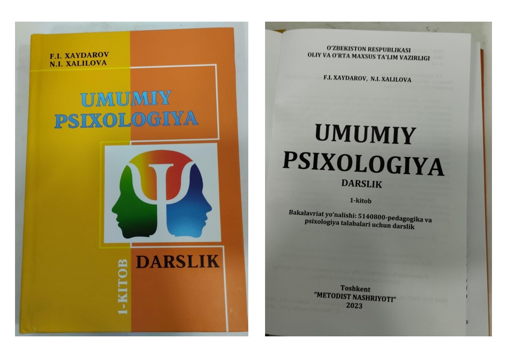 Umumiy psixologiya (1-kitob)