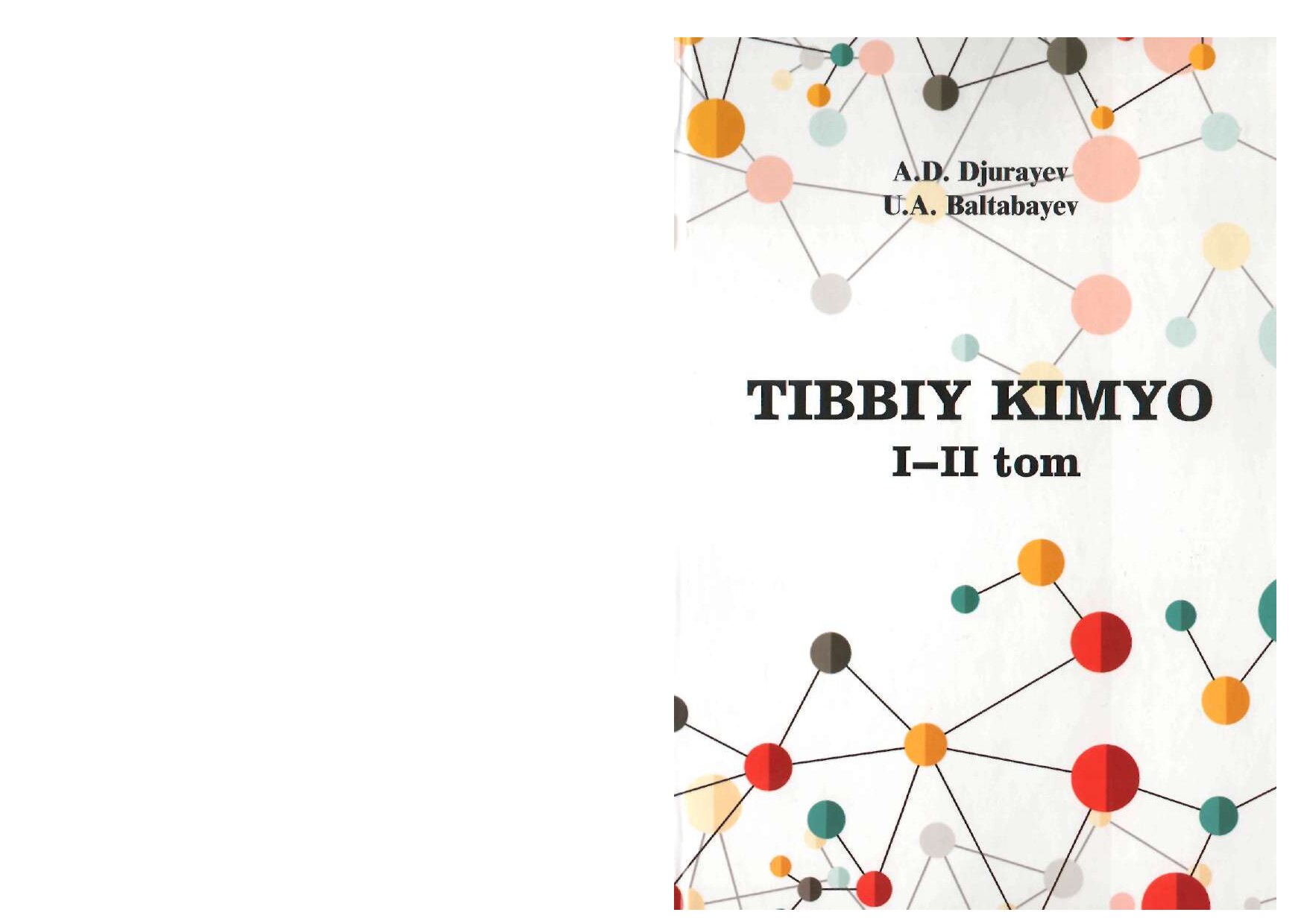 Tibbiy kimyo 1.2 tom