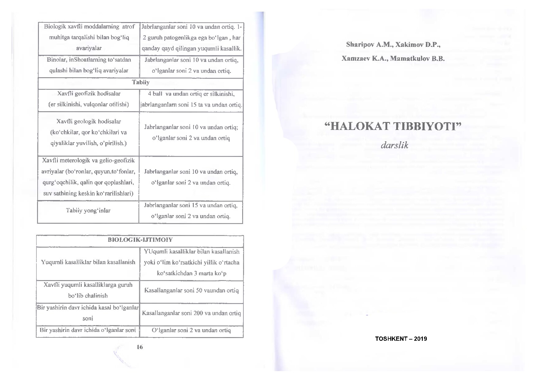 Halokat tibbiyoti