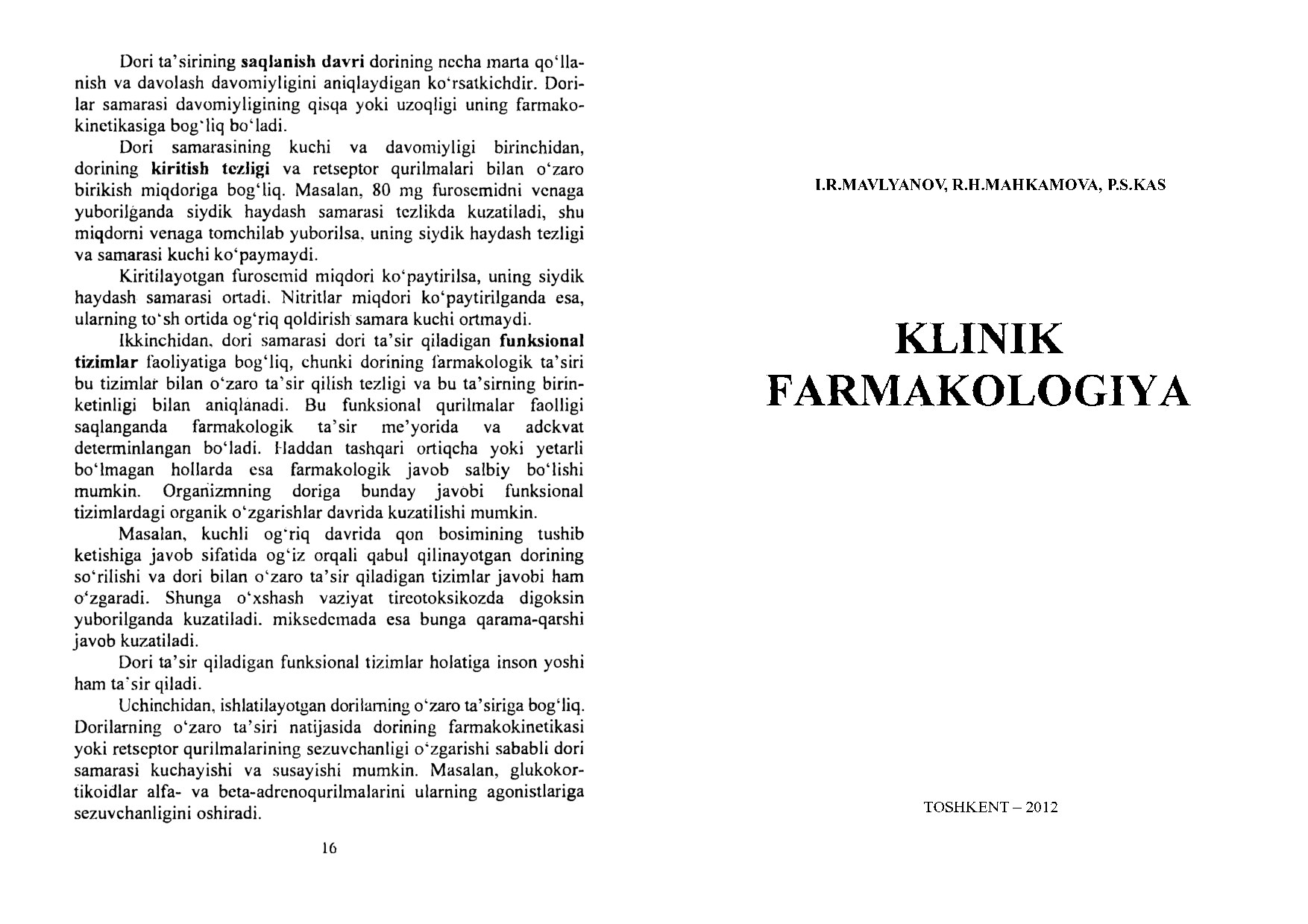Klinik farmakologiya