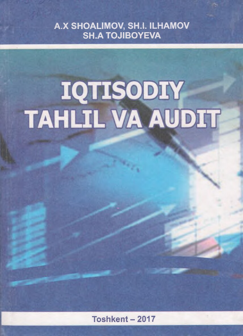 Iqtisodiy tahlil va audit.Darslik