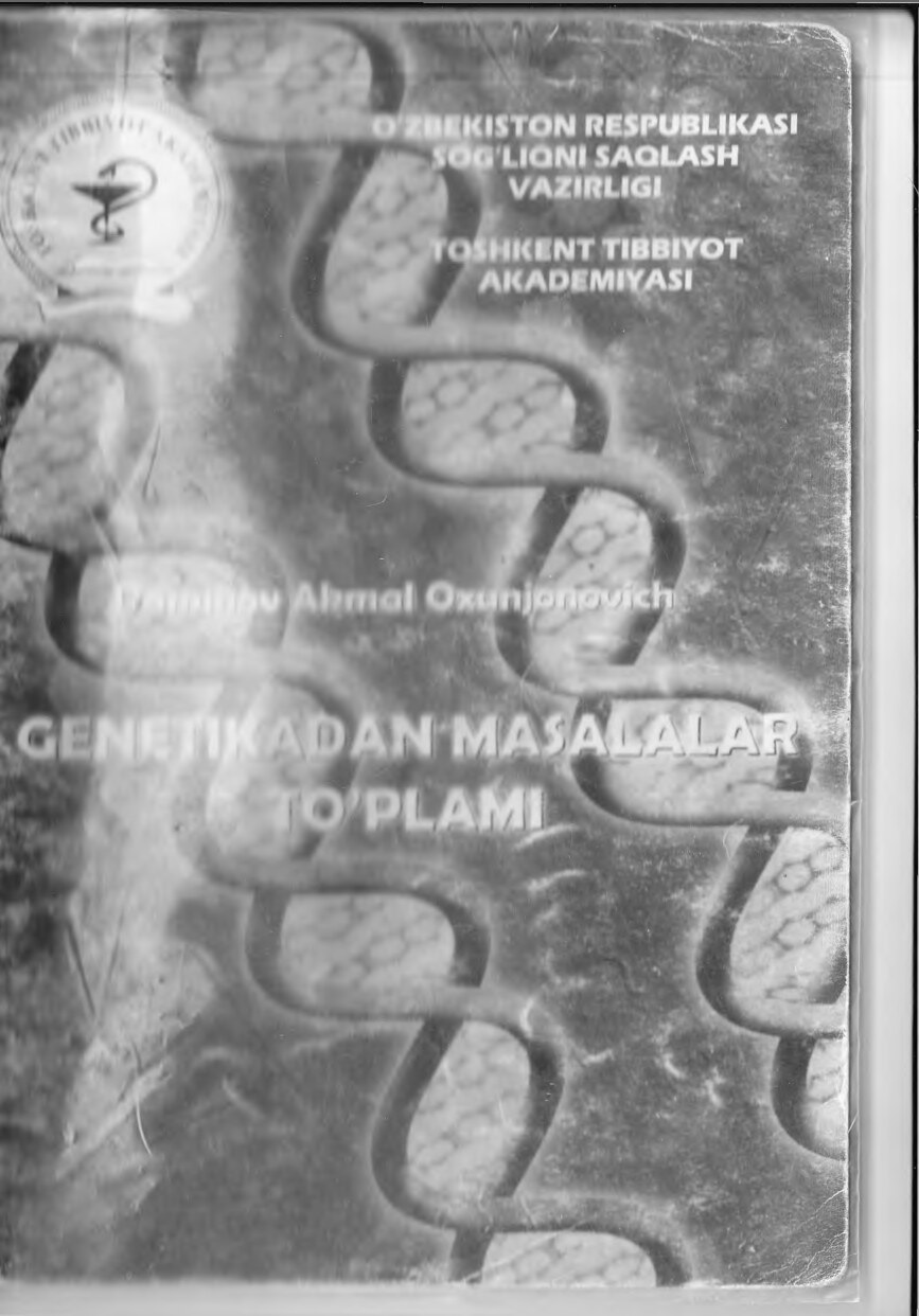 Genetikadan masalalar to`plami