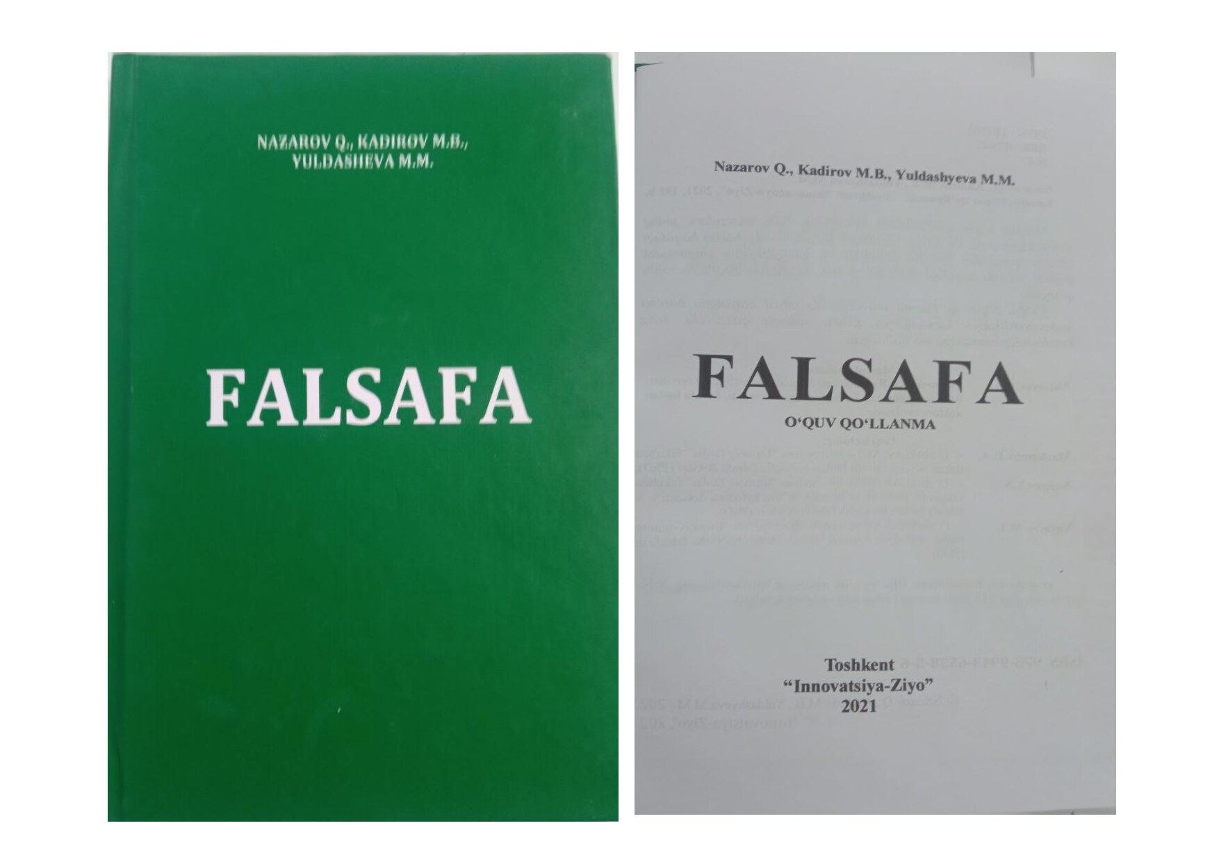 Falsafa-2021 - Nazarov Q