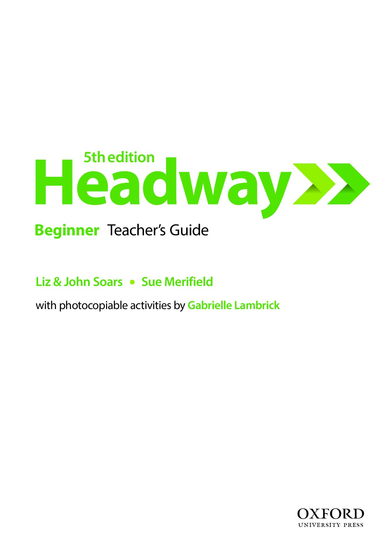 Hadway 5th edition
