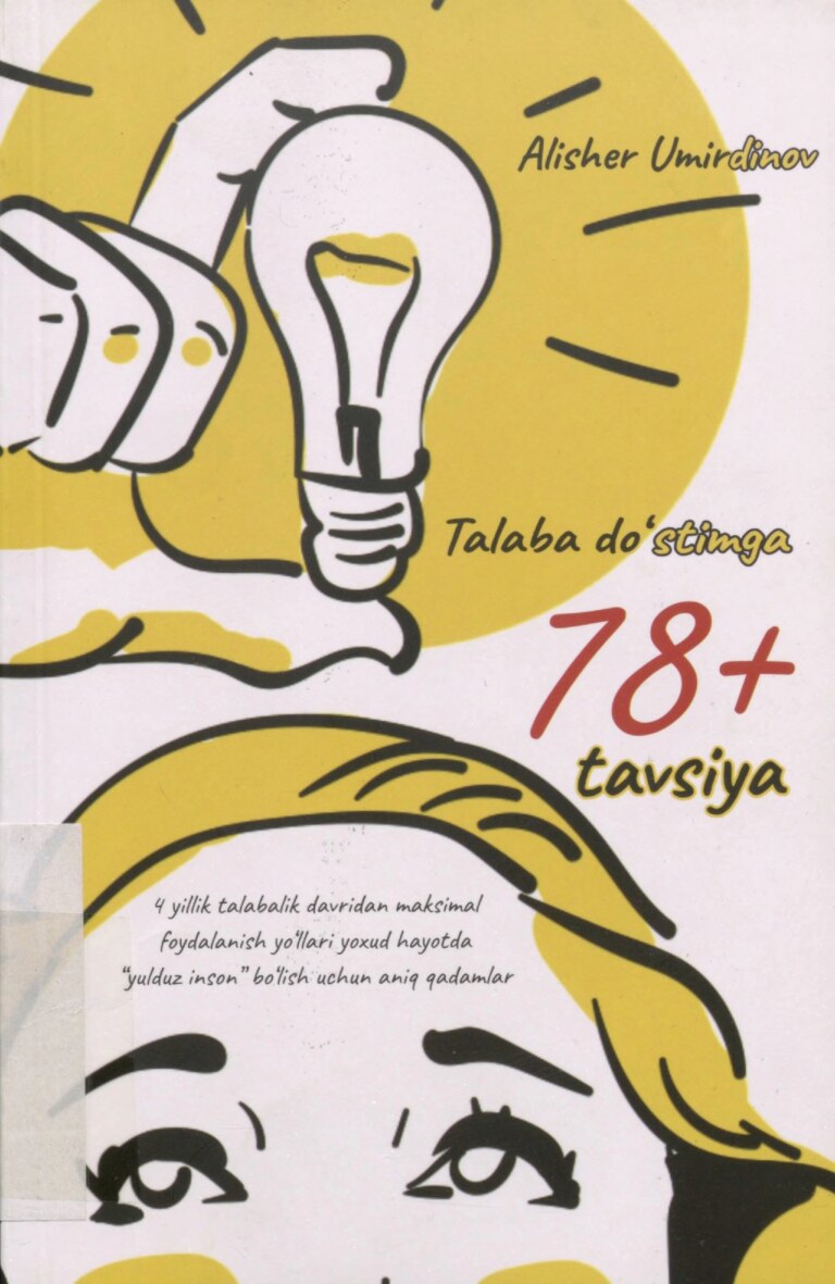 Talaba do‘stimga 78+ tavsiya