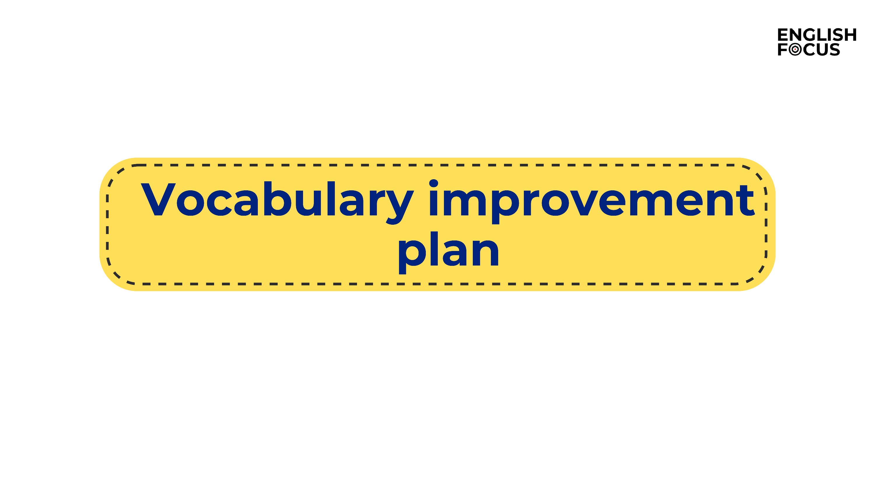 vocabulary action plan