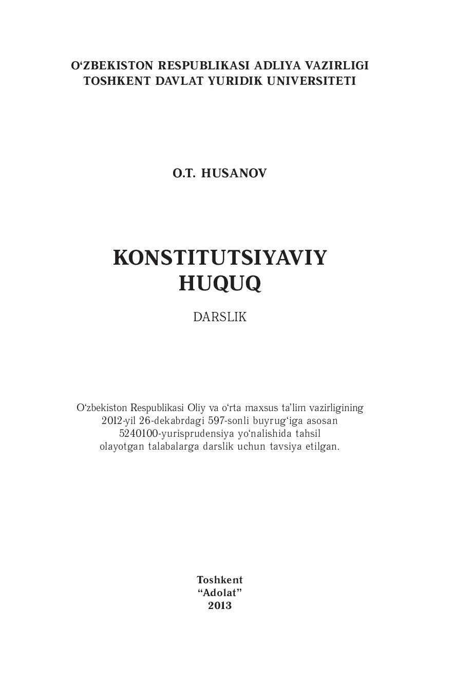 30.Konstitusiyaviy huquq