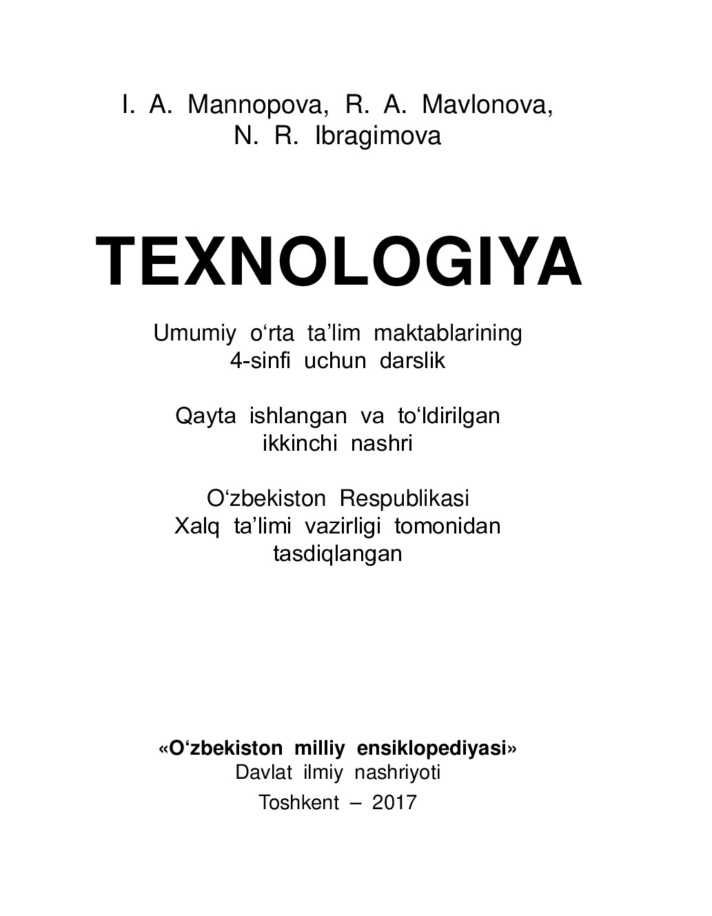 TEXNOLOGIYA 4-sinf_UZB_2017_ _ _.indd